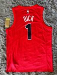 Maillot de Basket #1 Dick Toronto Raptors Rouge